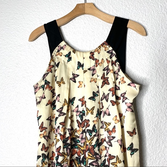 Ted Baker Butterfly Midi Dress Size 8 Sleeveless - Picture 4 of 16